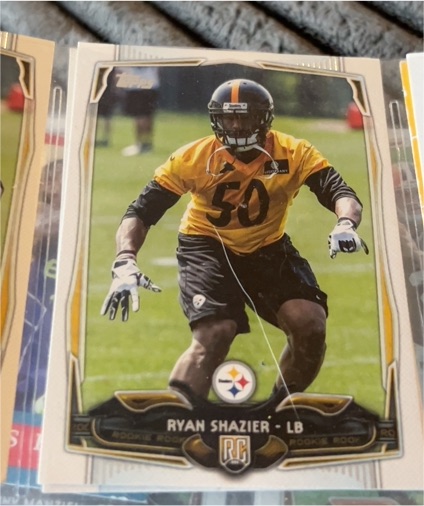 2014 Topps Chrome #218 Ryan Shazier Rookie — front