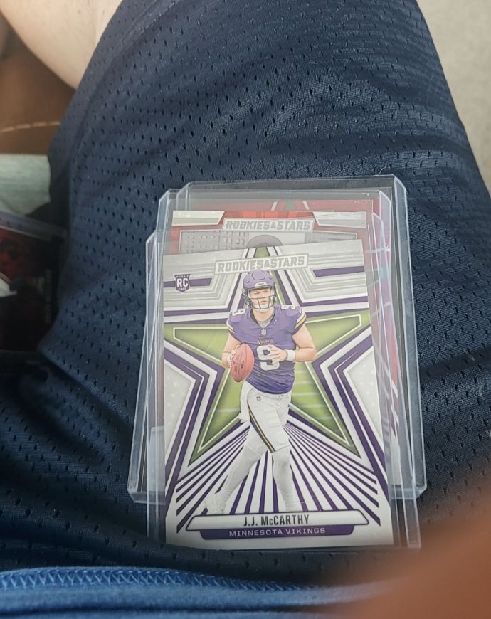 2024 Panini Rookies & Stars #135 J.J. McCarthy — front