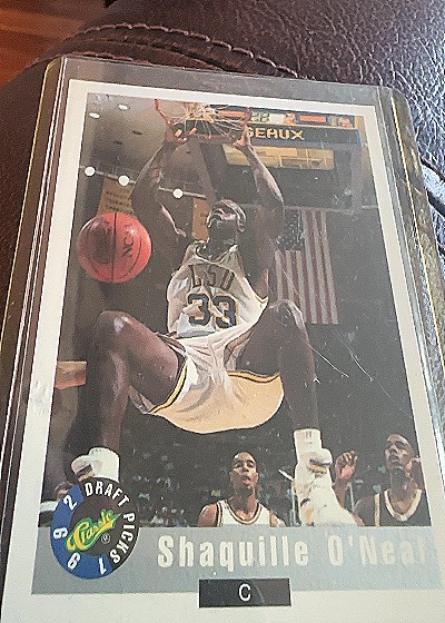 1992 Classic Draft Picks #1 Shaquille O'Neal — front