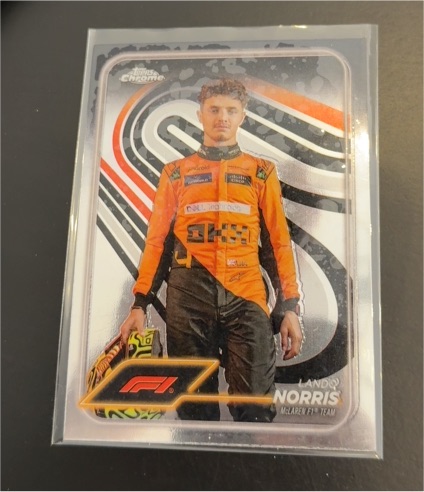 2024 Topps Chrome Formula 1 #7 Lando Norris — front