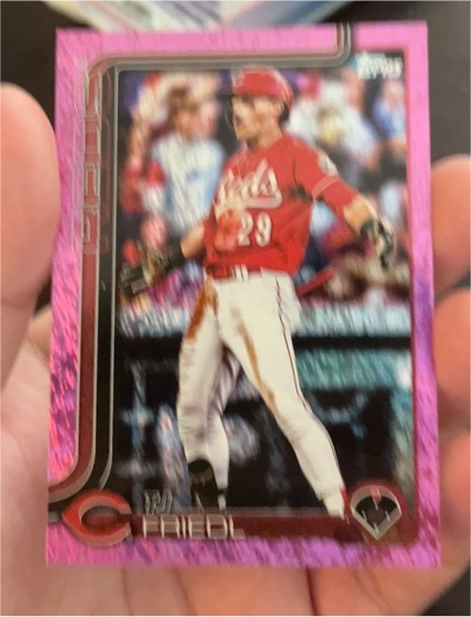 2025 Topps Series 2 #525 TJ Friedl — front