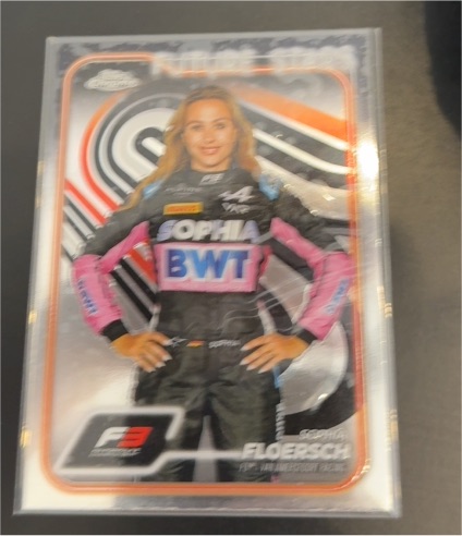 2024 Topps Chrome Formula 1 F3 Drivers #62 Sophia Floersch — front