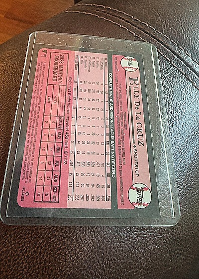 1989 Topps #695 Elly De La Cruz — front