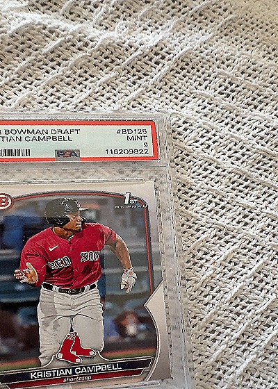 2023 Bowman Draft #BD125 Kristian Campbell — front