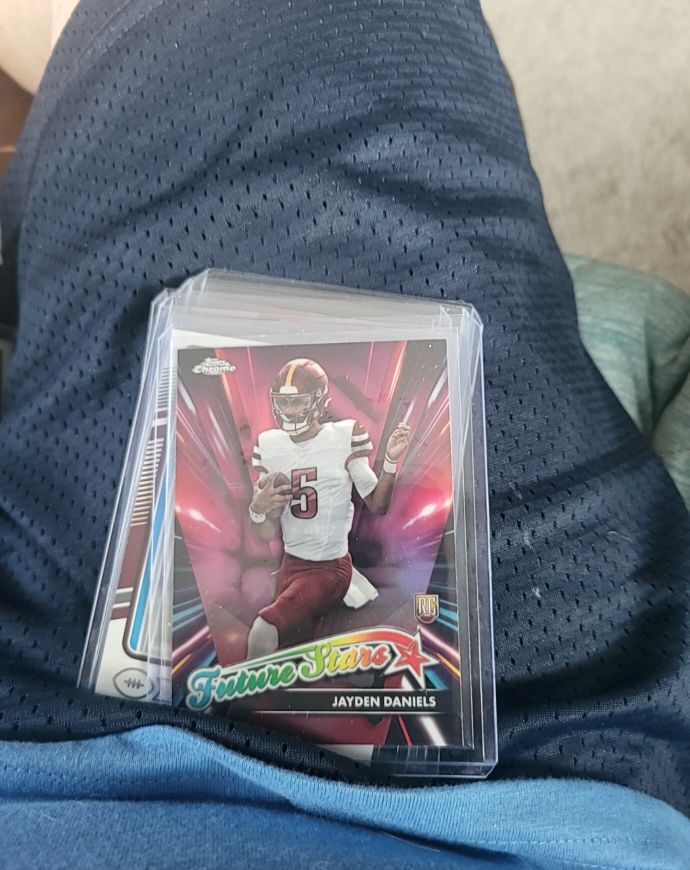 2024 Topps Chrome #FS-2 Jayden Daniels Future Stars Rookie — front