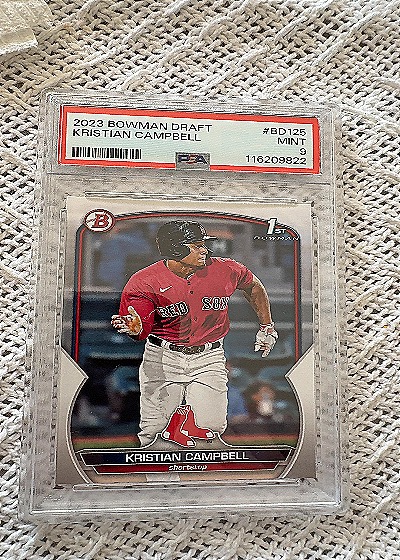 2023 Bowman Draft #BD125 Kristian Campbell — front