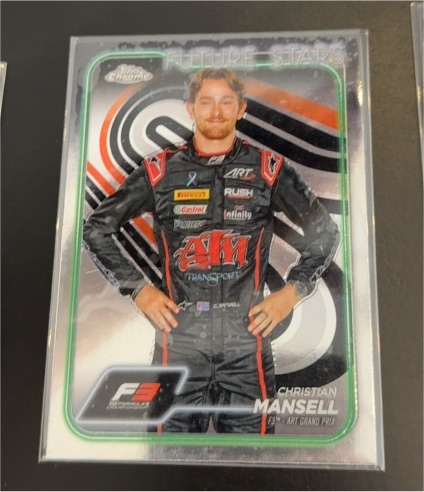 2024 Topps Chrome Formula 1 #64 Christian Mansell — front