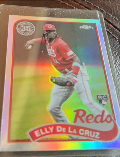 2024 Topps Chrome 1989 #89CB-11 Elly De La Cruz — front