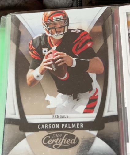 2009 Donruss Certified Mirror Red #26 Carson Palmer — front