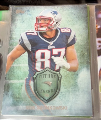 2013 Topps #FL-RG Rob Gronkowski Future Legends — front