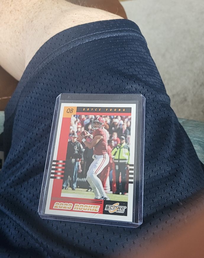2023 Panini Score #1 Bryce Young — front