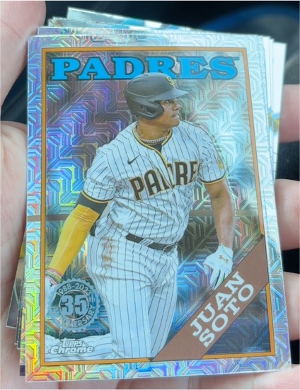 2023 Topps 1988 Topps Chrome Silver Pack #T88C-30 Juan Soto — front