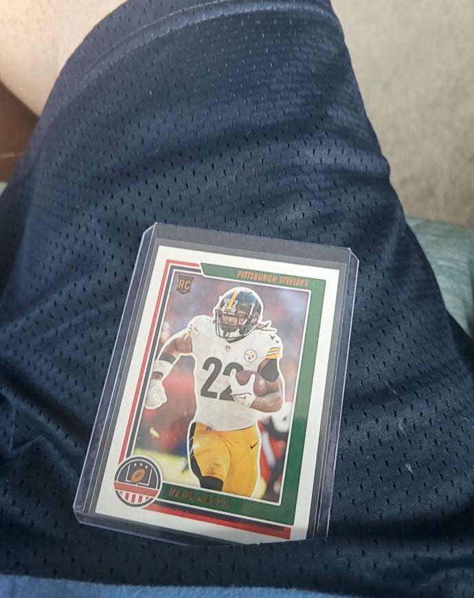 2021 Panini Chronicles Stars & Stripes #STS-NHA Najee Harris — front