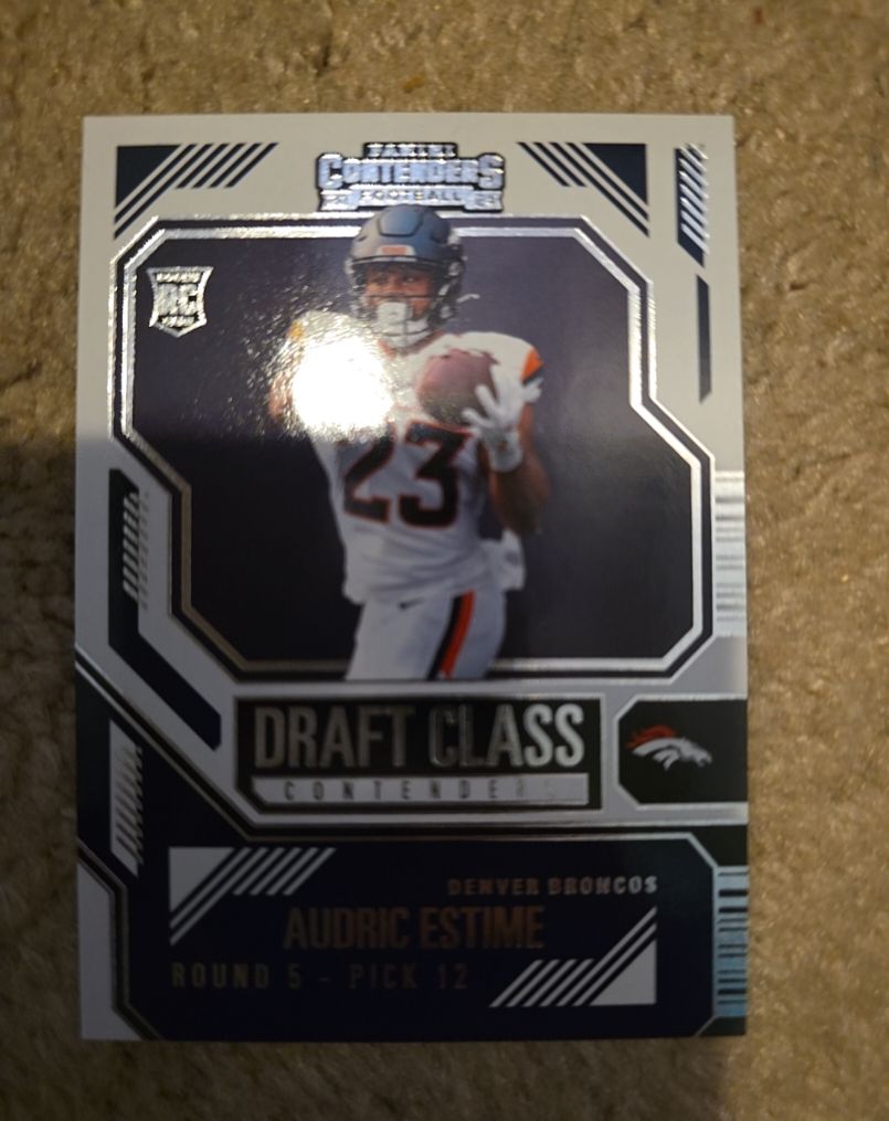 2024 Panini Contenders Draft Class Contenders #22 Audric Estime — front