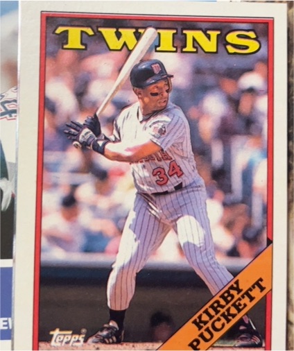 1988 Topps #120 Kirby Puckett — front