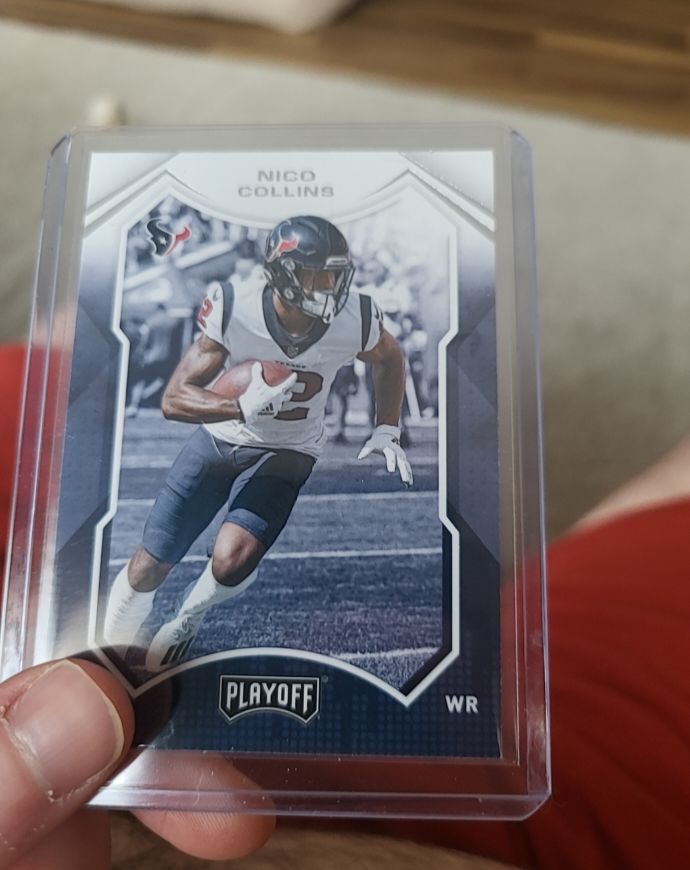2021 Panini Playoff #227 Nico Collins — front