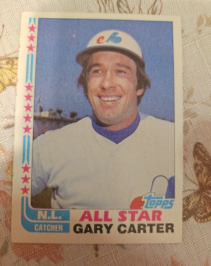 1982 Topps #344 Gary Carter All-Star — front