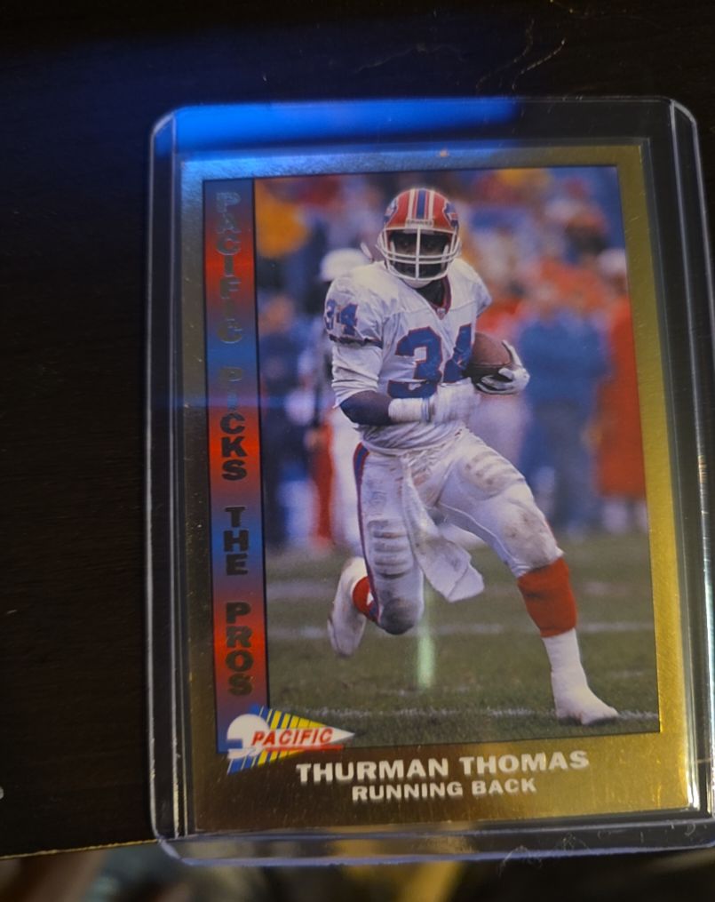 1992 Pacific Picks The Pros Thurman Thomas — front