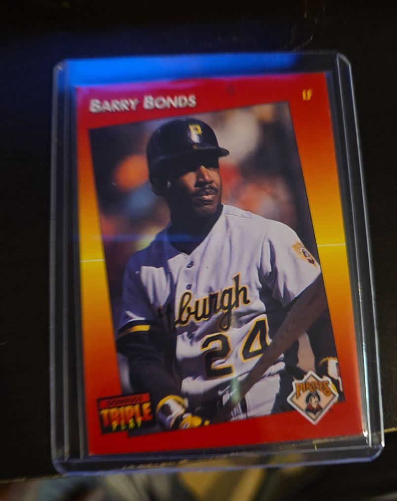 1992 Donruss Triple Play #116 Barry Bonds — front