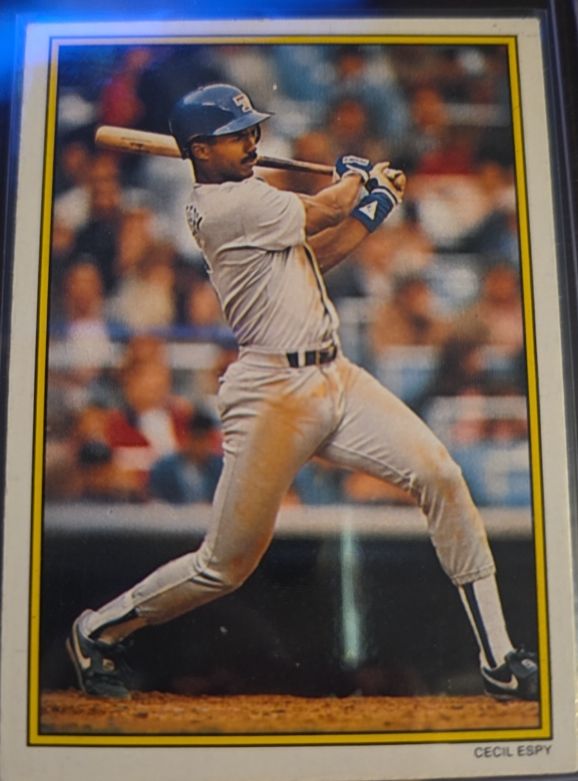 1989 Topps #59 Cecil Espy — front