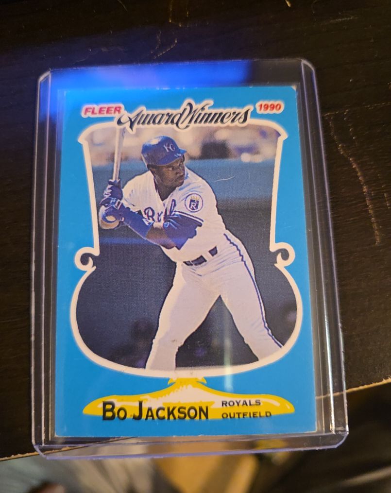 1990 Fleer Award Winners #19 Bo Jackson — front