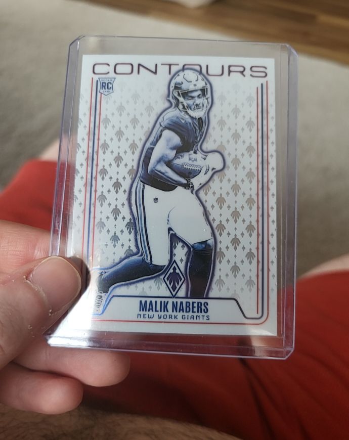 2024 Panini Phoenix - Contours #CON-MNS Malik Nabers — front