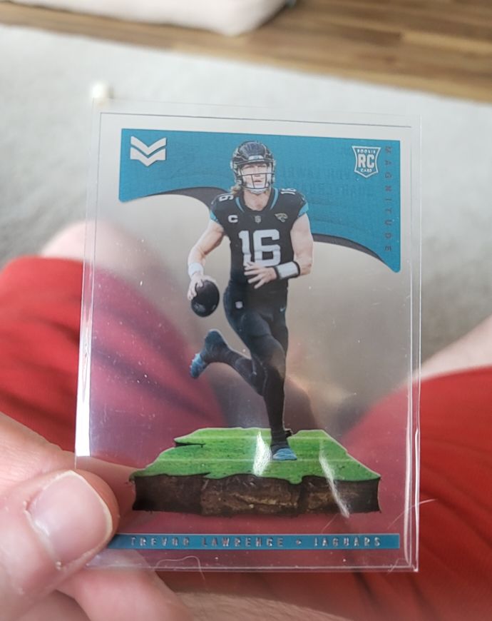 2021 Panini Chronicles Magnitude #MAG-1 Trevor Lawrence — front