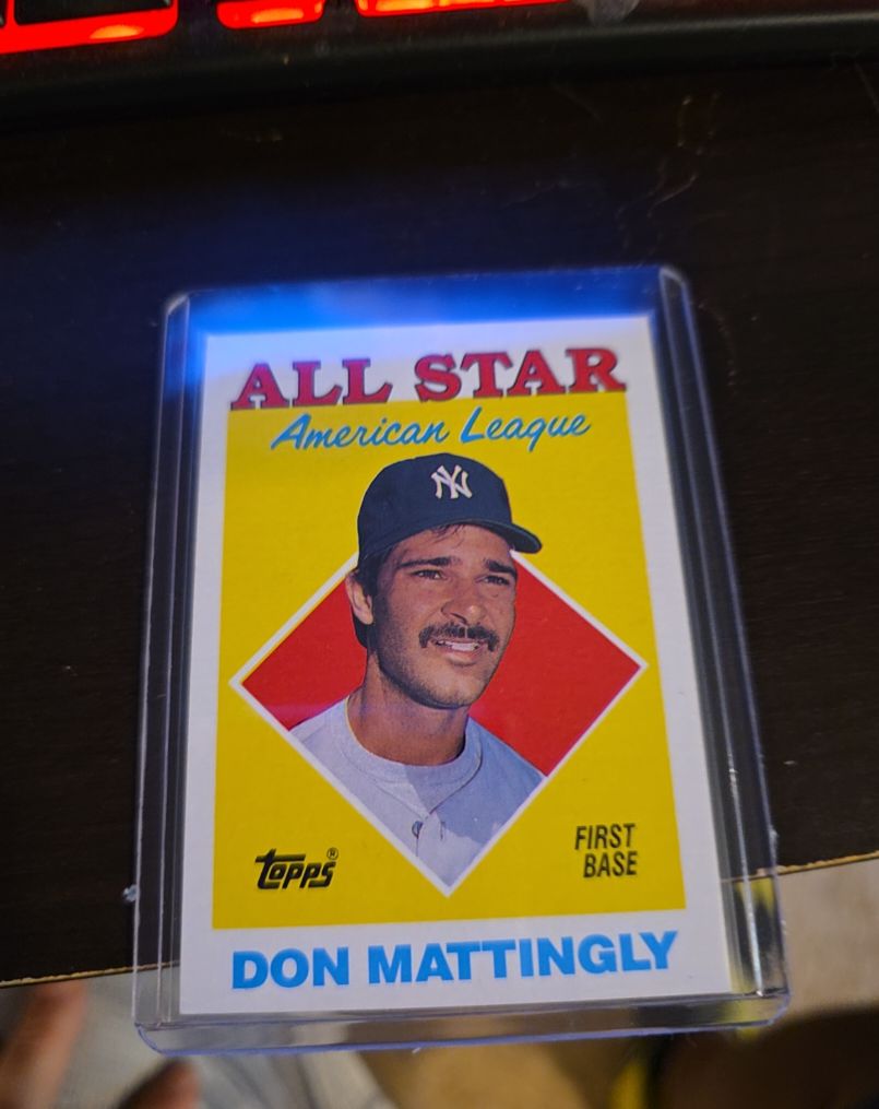 1988 Topps #386 Don Mattingly — front
