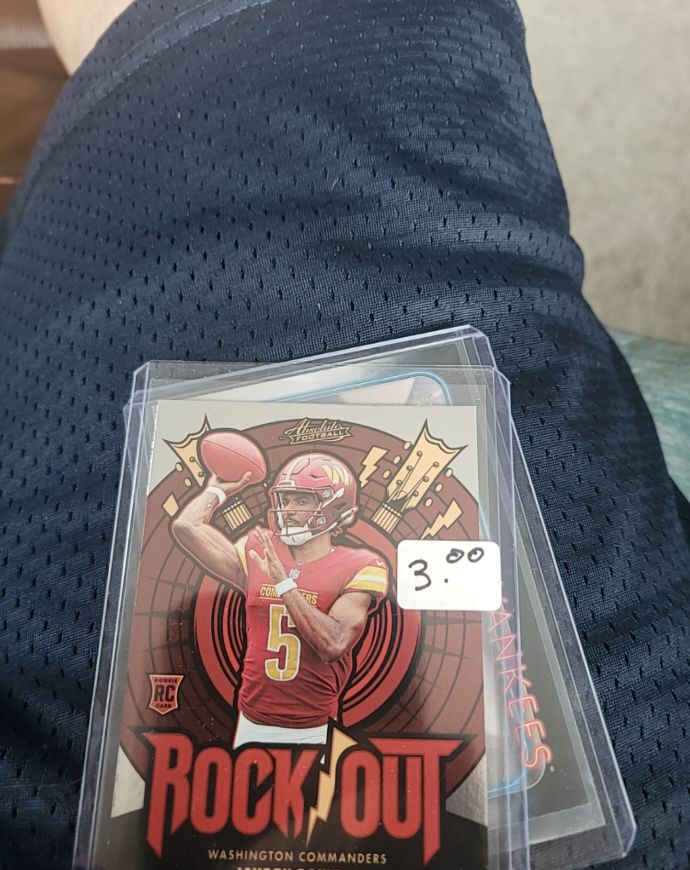 2024 Panini Absolute - Rock Out Jayden Daniels #RO-JDS — front