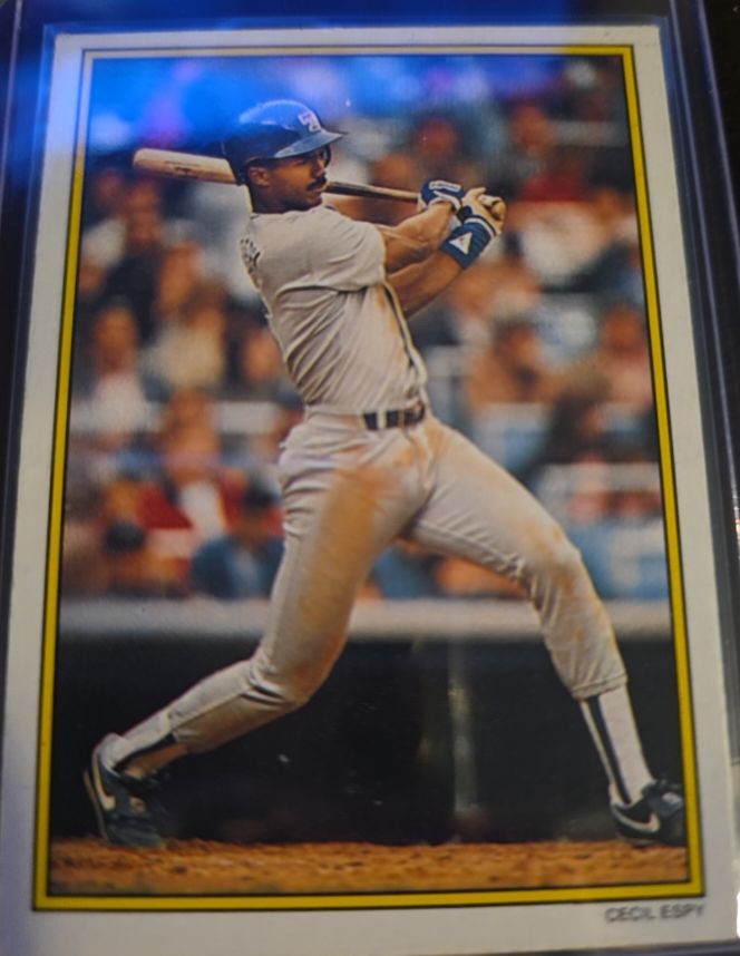 1989 Topps #59 Cecil Espy — front