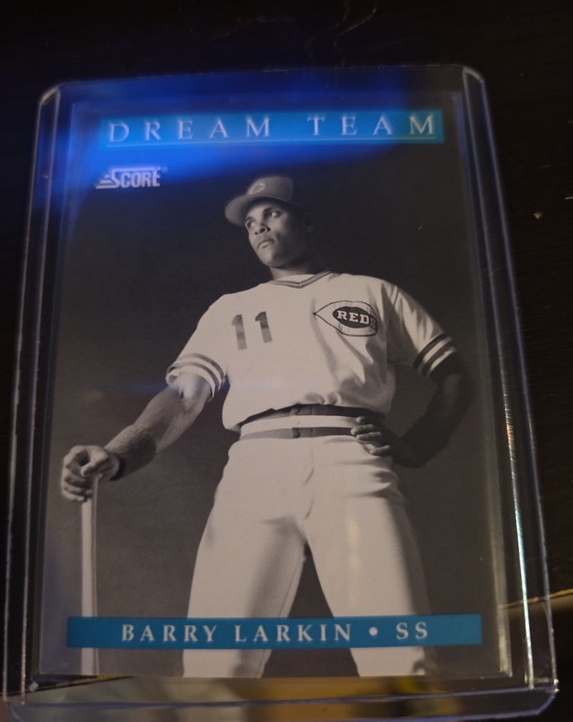 1991 Score Dream Team #888 Barry Larkin — front