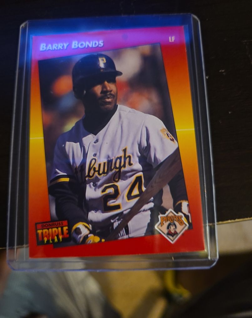 1992 Donruss Triple Play #116 Barry Bonds — front