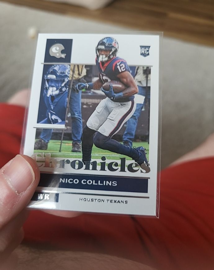 2021 Panini Chronicles #35 Nico Collins — front