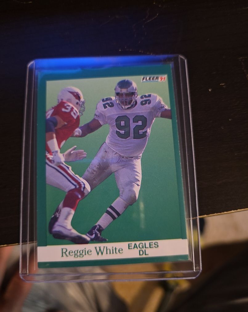 1991 Fleer #336 Reggie White — front