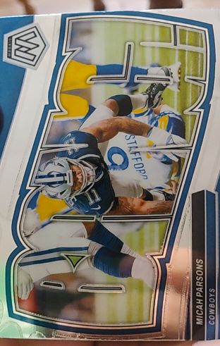 2024 Panini Mosaic Bang! #4 Micah Parsons — front