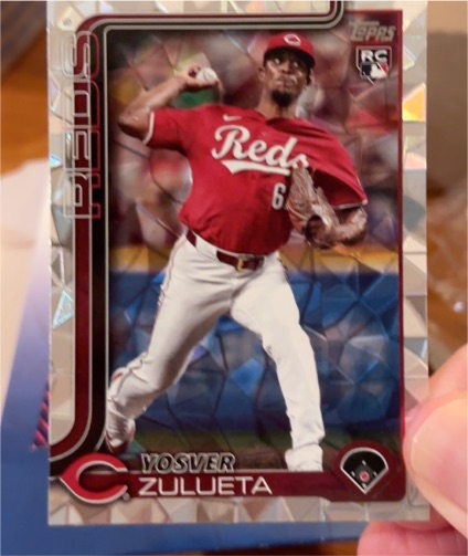 2025 Topps Series 2 #372 Yosver Zulueta — front