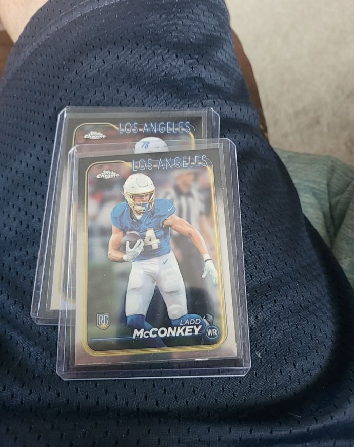 2024 Topps Chrome #212 Ladd McConkey — front