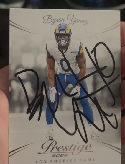 2024 Panini Prestige Byron Young — front