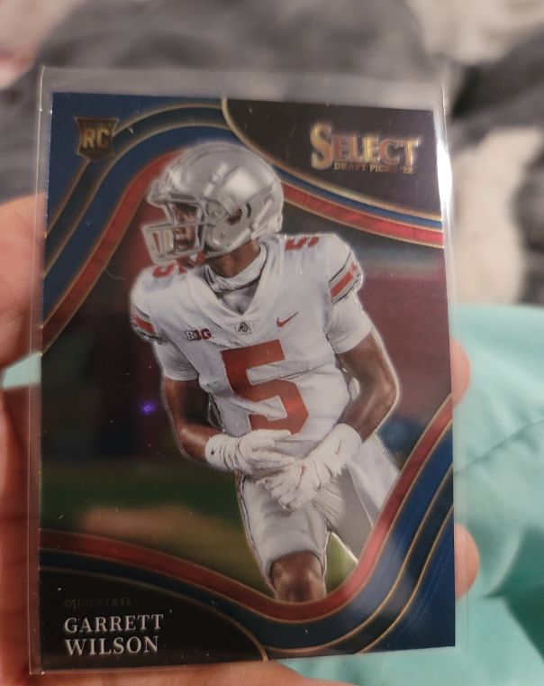 2022 Panini Select Draft Picks #104 Garrett Wilson — front