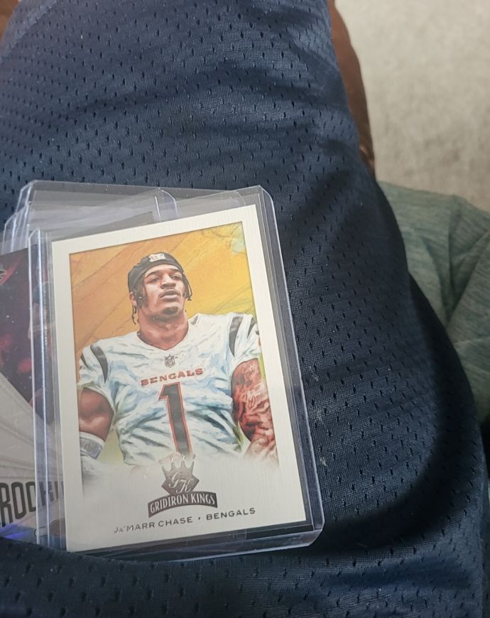 2021 Panini Chronicles Gridiron Kings #GK-24 Ja'Marr Chase — front