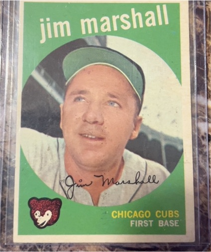 1959 Topps #153 Jim Marshall — front