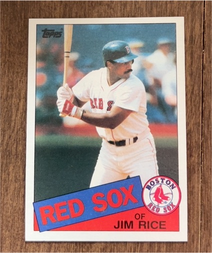 1985 Topps #150 Jim Rice — front