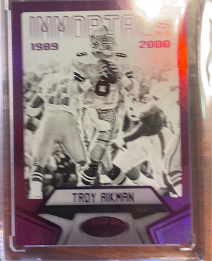 2000 Immortals Troy Aikman — front