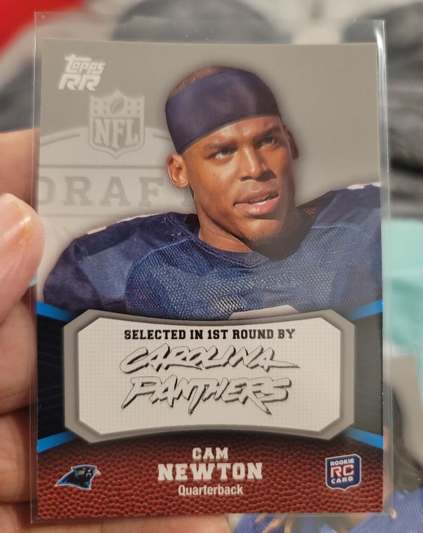 2011 Topps Rising Rookies #130 Cam Newton — front
