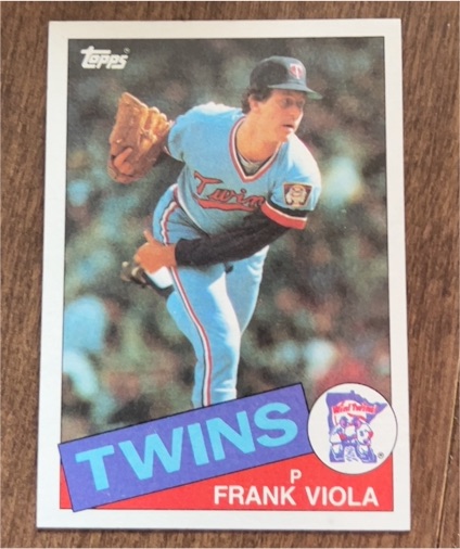 1985 Topps #266 Frank Viola — front