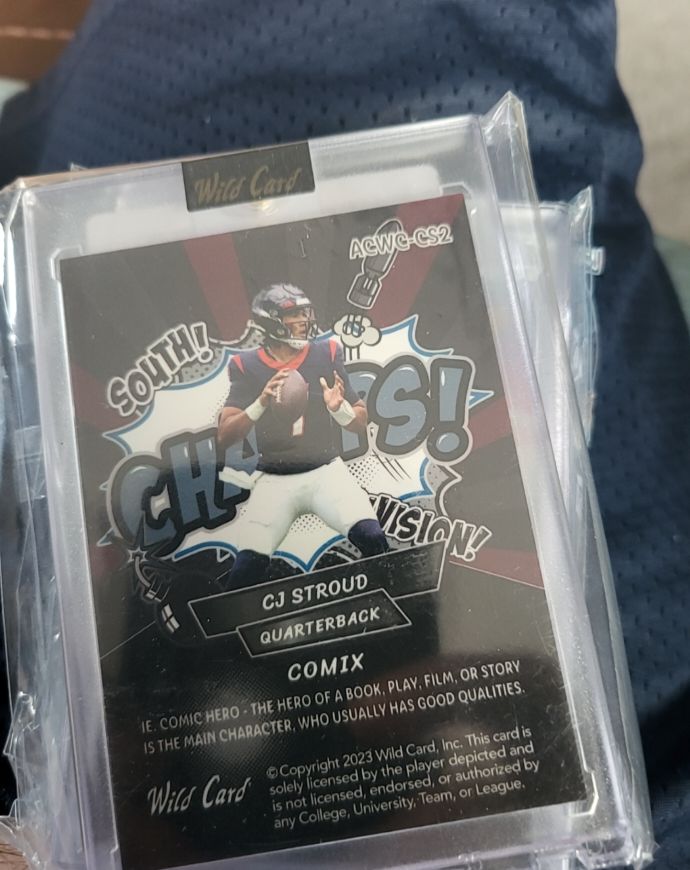 2023 Wild Card Alumination Comix #ACWC-CS2 CJ Stroud — front