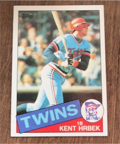 1985 Topps #510 Kent Hrbek — front