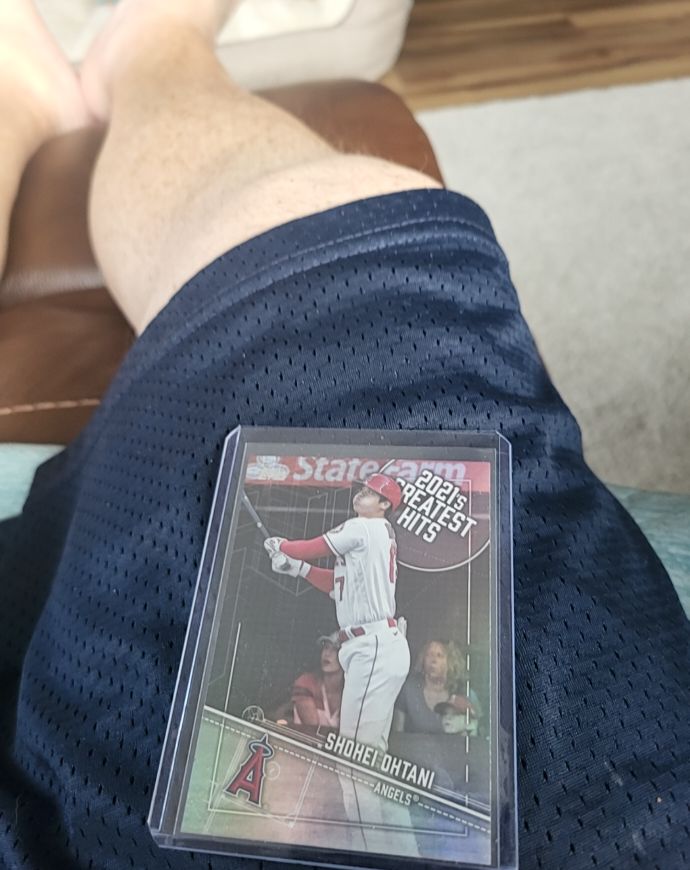 2022 Topps Series 1 #21GH-9 Shohei Ohtani 2021's Greatest Hits — front