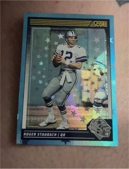 2024 Score #296 Roger Staubach — front