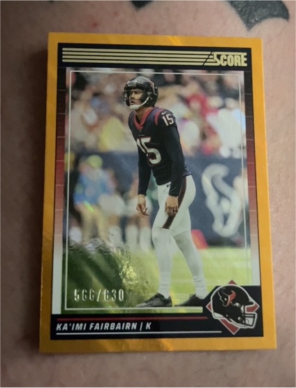 2024 Score #115 Ka'imi Fairbairn — front